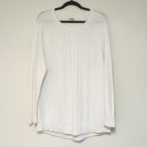 🐑 L.L. Bean Beautiful Cable-Knit Sweater